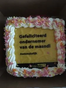 Taart van YellowBrick