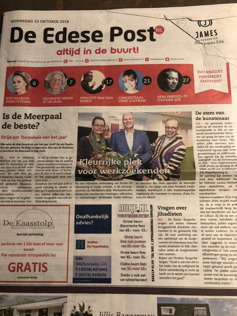 artikel uit Edense Post